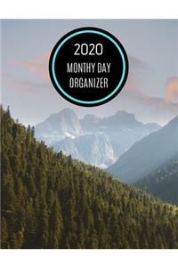 2020 Monthly Day Organizer