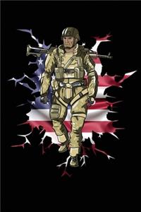 Soldier USA Flag