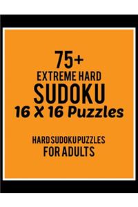 75+ Extreme Hard Sudoku 16*16 Puzzles