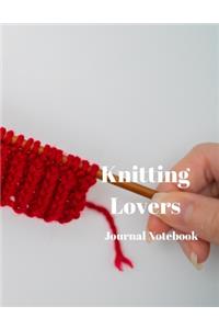 Knitting Lovers Journal Notebook