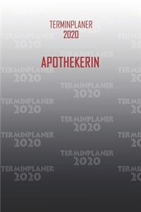 Terminplaner 2020 Apothekerin