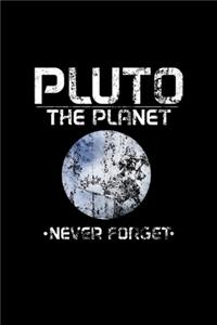 Pluto The Planet Never Forget