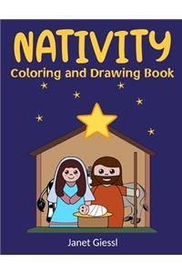 Nativity Coloring and Drawing Book