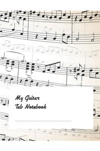 Guitar Tab Notebook