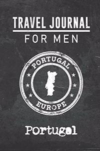 Travel Journal for Men Portugal