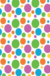 Bright Polka Dots Journal, Dot Grid