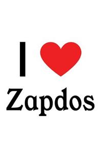 I Love Zapdos: Zapdos Designer Notebook