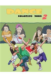 Dance Coloring Book