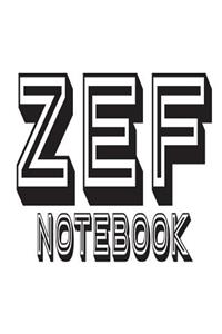 Zef Notebook