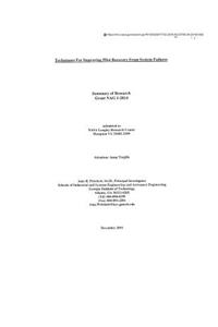 Techniques for Improving Pilot Recovery from System Failures