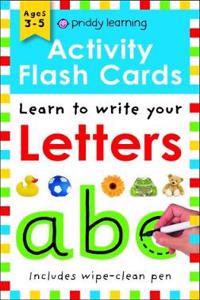 Activity Flash Cards Letters