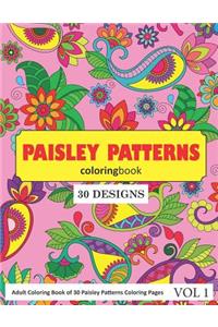 Paisley Patterns Coloring Book