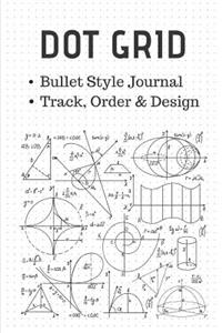 Dot Grid Bullet Style Journal Track, Order & Design