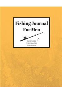 Fishing Journal for Men