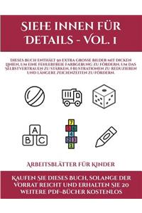 Arbeitsblätter für Kinder (Siehe innen für Details - Vol. 1)