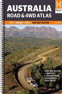 Australia Road & 4WD Atlas Spiral