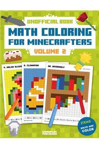 Math Coloring For Minecrafters