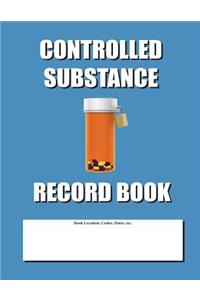 Controlled Substance Record Book