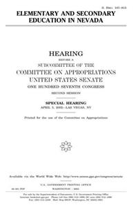 Elementary and Secondary Education in Nevada