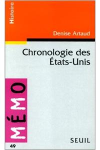 Chronologie Des Etats-Unis