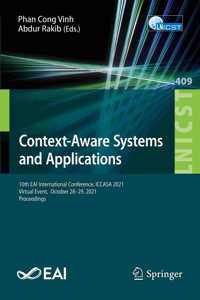 Context-Aware Systems and Applications