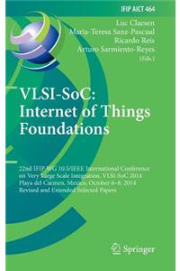 Vlsi-Soc: Internet of Things Foundations