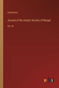 Journal of the Asiatic Society of Bengal