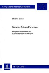 Societas Privata Europaea