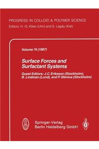 Surface Forces and Surfactant Systems
