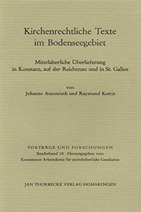 Kirchenrechtliche Texte Im Bodenseegebiet