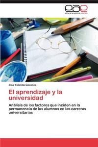 Aprendizaje y La Universidad