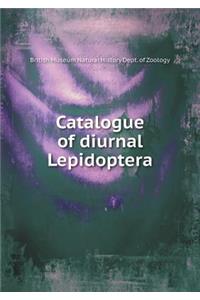 Catalogue of diurnal Lepidoptera