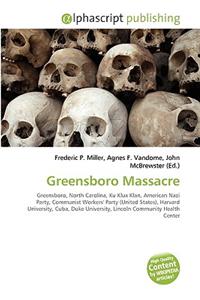 Greensboro Massacre