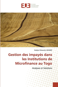 Gestion des impayés dans les institutions de microfinance au togo