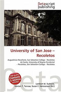University of San Jose - Recoletos