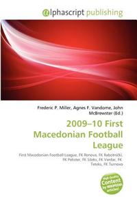 2009-10 First Macedonian Football League