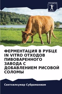 ФЕРМЕНТАЦИЯ В РУБЦЕ IN VITRO ОТХОДОВ ПИВОВАРЕННi