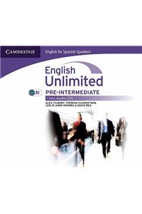 English Unlimited for Spanish Speakers Pre-intermediate Class Audio CDs (3)