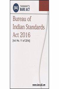 Bureau Of Indian Standards Act 2016