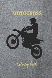 Motocross Coloring book