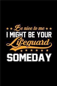 Funny Lifeguard Notebook