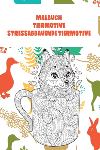 Malbuch - Stressabbauende Tiermotive - Tiermotive