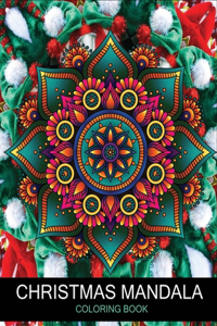 Christmas Mandala coloring book