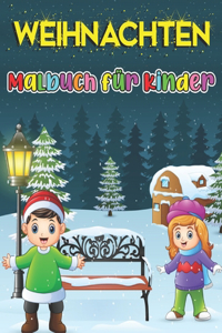 Weihnachten Malbuch für Kinder