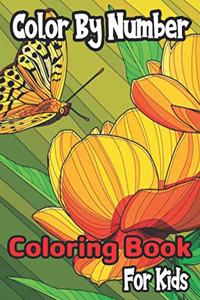 Color By Number Coloring Book For Kids