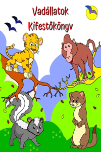 Vadállatok Kifestőkönyv