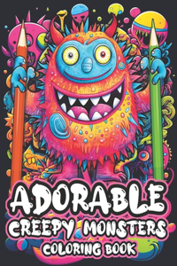 Adorable Creepy Monsters Coloring Book