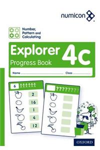 Numicon: Number, Pattern and Calculating 4 Explorer Progress Book C (Pack of 30)