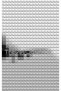 Airplane Travel Journal lego inspired