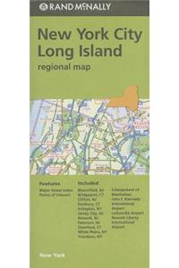 Rand McNally: New York City/Long Island Regional Map